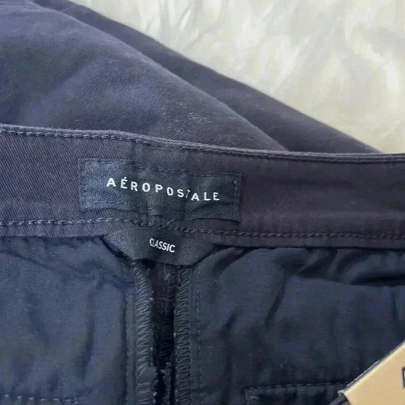 Aeropostale navy flared pants low rise - Picture 5 of 6